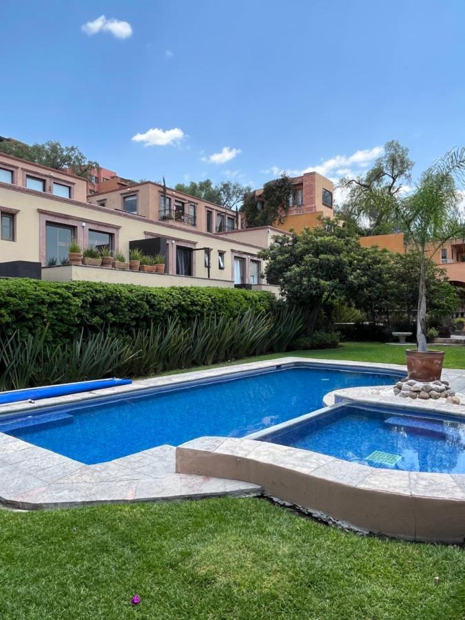 Cousy Condo In The Historic Center Of San Miguel De Allende, Incredible View, Pool, Bbq, 3 Blocks From The Main Parish San Miguel de Allende Exterior photo